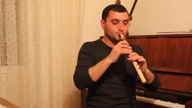 Armenian duduk in B made by master Galstyan GGA смотреть онлайн