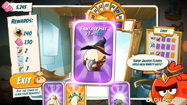 Angry Birds 2. Tower of Fortune - Run to 60 (but only 58) No Tricks !!