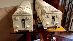 Тепловоз 2ТЭ116(СССР) из картона.