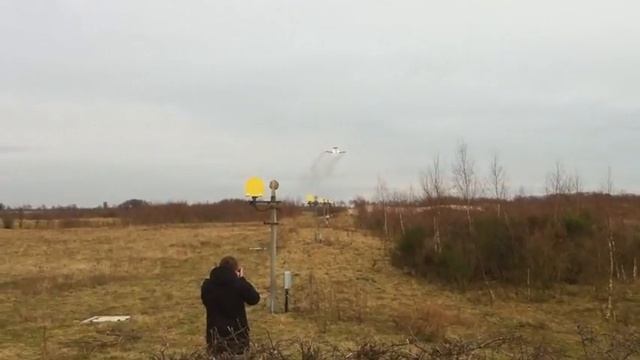 NATO E-3A landing @ GKE 17/01/2011 смотреть онлайн