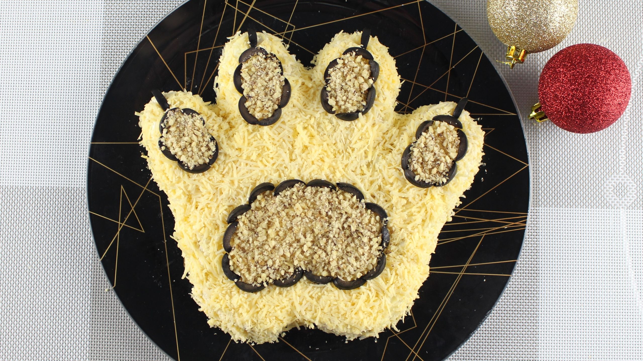 НОВОГОДНИЙ САЛАТ ЛАПА ТИГРА ☆ ВКУСНЫЙ И ОРИГИНАЛЬНЫЙ САЛАТ НА НОВЫЙ 2022 ГОД. смотреть онлайн