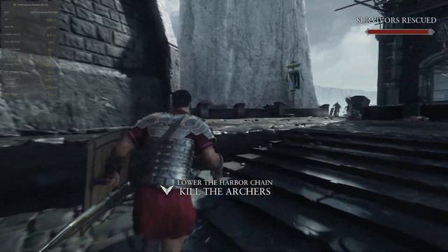 RYZEN 7950-RTX 4080 (4K)- BENCHMARKING MAX SETTING (RYSE SON OF ROME) смотреть онлайн