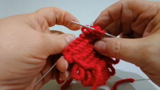 Вязание спицами. Рисунок МЕХ. смотреть онлайн