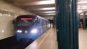 «Метро» г. Киев. Метропоезд Е-КМ | «Subway in Ukraine» E-KM