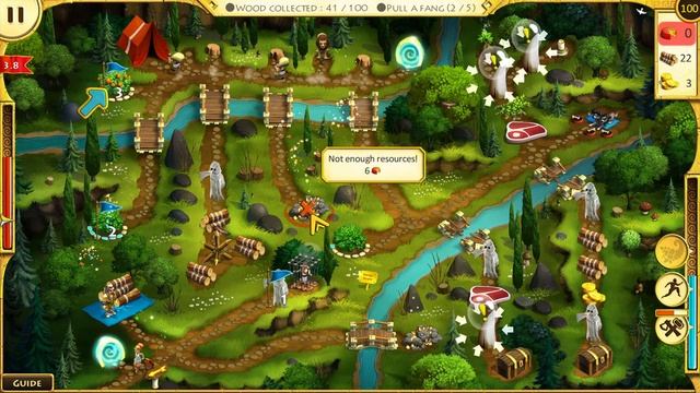 12 Labours of Hercules V: Kids of Hellas Level 3.8 Guide смотреть онлайн