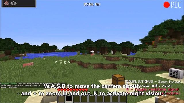 Minecraft 1.12.2 : Security Craft Mod Review!! | Lasers, Security Cameras ETC!! смотреть онлайн