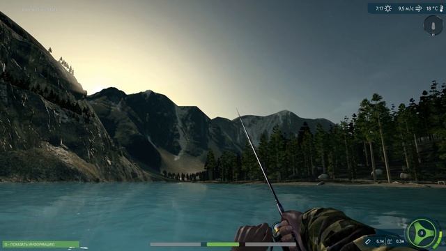 Ultimate Fishing Simulator ловля спинингом на DLC карте озеро Морейн смотреть онлайн