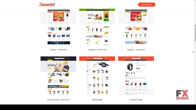 Javenist - eCommerce Bootstrap Template Kynaston Maximillian смотреть онлайн