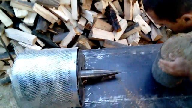 Винтовой дровокол своими рукамм смотреть онлайн