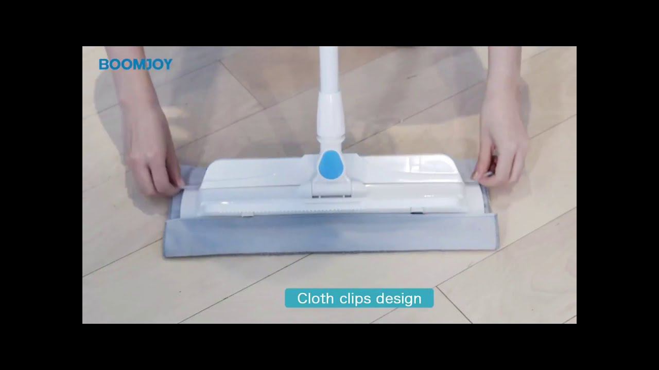 Швабра с зажимами Boomjoy jy8346 смотреть онлайн