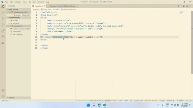 Tailwind CSS Crash Course | Typography and Colours | #tailwindcss смотреть онлайн