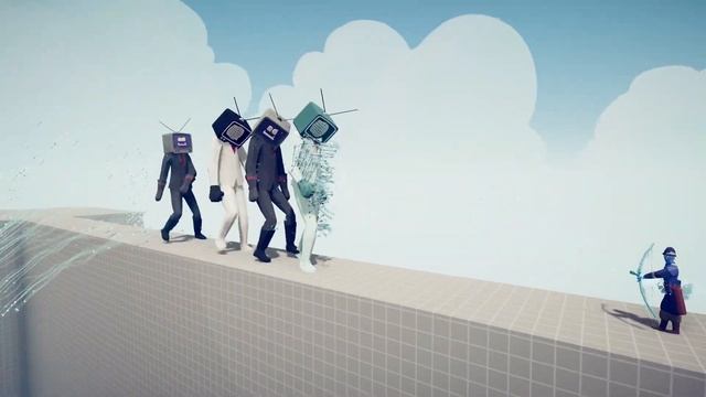 SPEAKER MAN GIANT + TV MAN GIANT vs EVERY GOD | Totally Accurate Battle Simulator TABS смотреть онлайн
