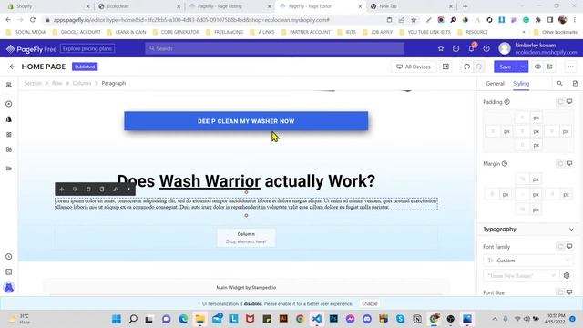 Pagefly Tutorial Product Page Design | Pagefly Shopify tutorial | Pagefly landing page Design | 0 смотреть онлайн