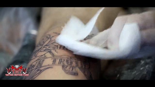 Татуировка - Old School студия татуировки Tattoo Motion Tver WWW.TATTOO-TVER.COM смотреть онлайн