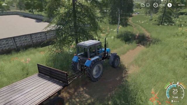 Farming Simulator 19 НОВЫЙ ТРАКТОР И ПРОДАЖА УРОЖАЯ Фермер в с. ЯГОДНОЕ # 10 смотреть онлайн