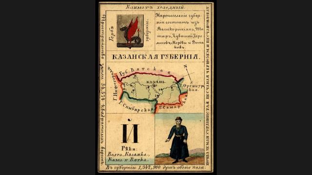 Какие были губернии в Российской Империи? Казанская губерния в России, в середине 19 века. Часть 25. смотреть онлайн