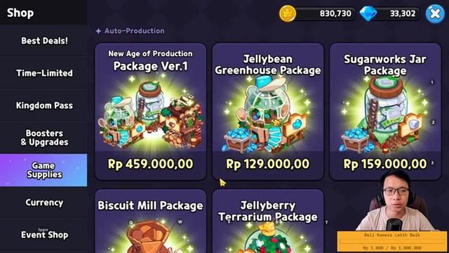 AKU MAU TOP UP AJA GUYS! APA BISA DAPAT CORAL? | Cookie Run Kindom #GAMEPLAY #PART5 смотреть онлайн