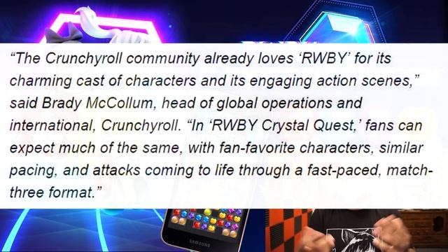RWBY: Crystal Quest Mobile Game Announced смотреть онлайн