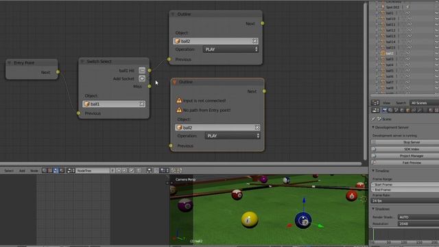 Нодовая логика Blend4Web ч.3: Outline смотреть онлайн