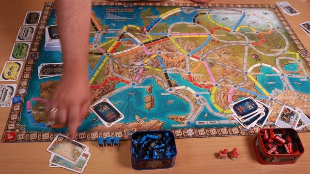 Ticket to Ride Európa 15. Jubileumi Kiadás Társasjáték bemutató смотреть онлайн