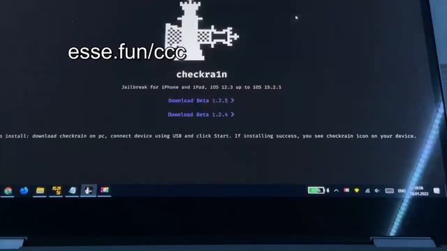 JBreak by CheckRa1n iOS 15.6 - 12.5.5 Jailbreak! смотреть онлайн