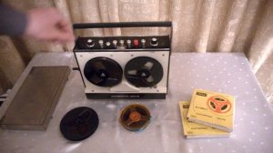 Катушечный магнитофон «Орбита-303», 1975 г., СССР. Reel tape recorder «Orbit-303», 1975, USSR