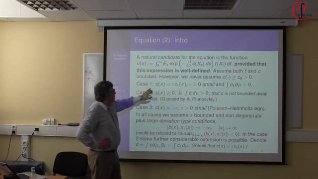 A.Veretennikov (Leeds, UK). On Poisson equation with potential. Sep, 4, 2014 смотреть онлайн