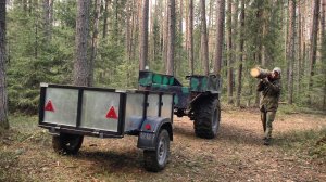 Делаю прицеп для трицикла и ЛуАЗа / 2 часть