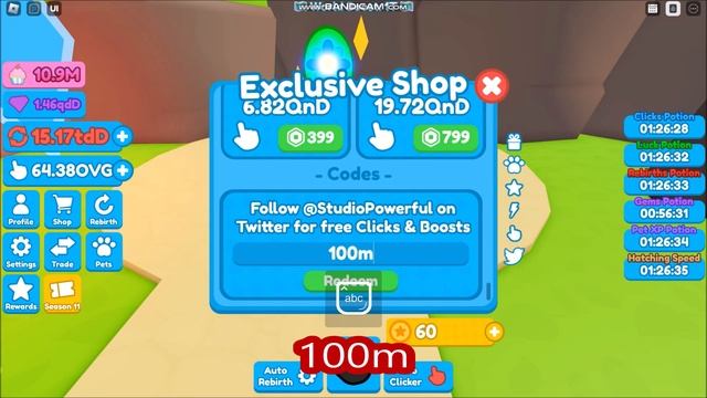 NEW UPDATE CODES [?JUNGLE!] Rebirth Champions X ROBLOX | ALL CODES | February 26, 2023 смотреть онлайн