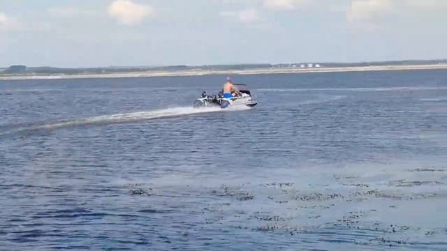 Тест дистанции:Флагман 360U/Evinrude 10XP. смотреть онлайн