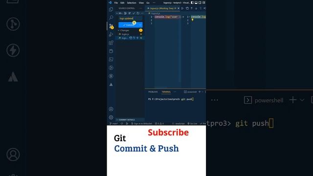 Git Tutorial Telugu: Git Commit & Git Push (With Example), Git and GitHub, Telugu Git Course смотреть онлайн
