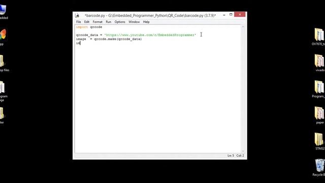 How to Generate QR Code in Python | Embedded Programmer смотреть онлайн
