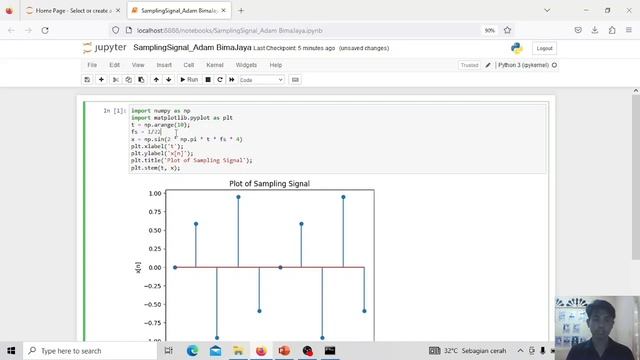 Sampling Signal with Python !!! смотреть онлайн