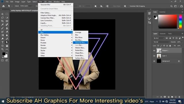 Neon Glow Effect Photoshop Tutorial, Neon Glowing | Neon Light Effect | Dual Light Effect