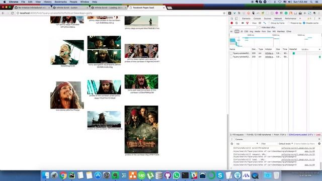 Infinite Scroll Giphy API смотреть онлайн