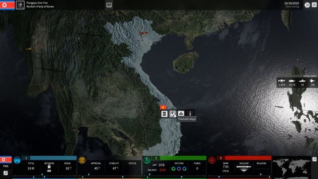 NORTH KOREA DECLARES WAR! - SuperPower 3 Gameplay смотреть онлайн