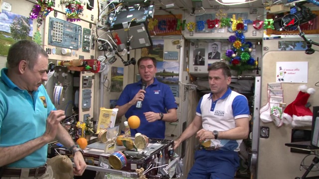 Новый год на МКС