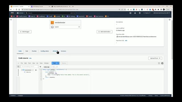 What are Lambda versions, aliases and weighted aliases and how to reference them from API Gateway смотреть онлайн