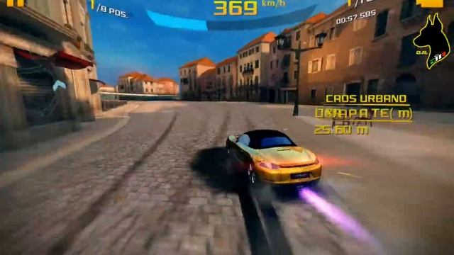 Asphalt 8 - Porsche 718 Boxster Cup - 1:25.833 Single Tank - Venice смотреть онлайн