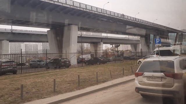 Поездка на автобусе ЛиАЗ-5292.60 по маршруту 1 "ст. Люберцы - Торговый центр "Айс" - ст. Люберцы" смотреть онлайн