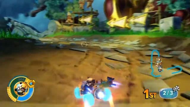 Land Race Tracks with Crash Nitro Kart Music - Tiny Temple смотреть онлайн