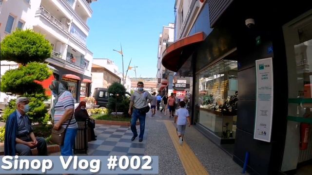 ??SINOP 4K Gezi Vlog 2 | Şehir Merkezi Turu | 05 Temmuz 2021 |TURKEY CITY Walk