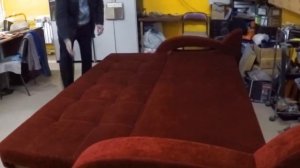 Диван евро-книжка на металлокаркасе.