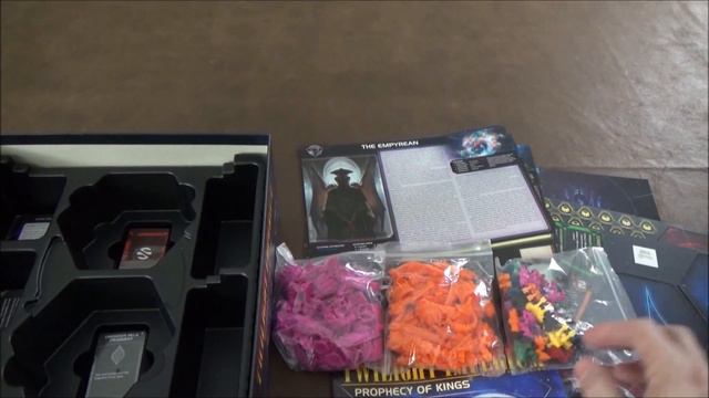 Twilight Imperium 4th Edition, Prophecy of Kings - unboxing смотреть онлайн