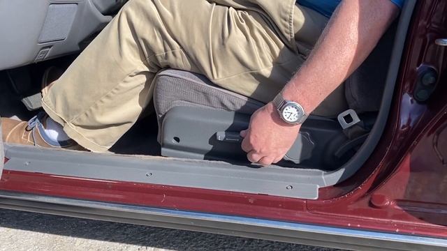 1991 Toyota Camry Wagon Power Driver Seat Function