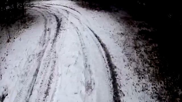 Учусь стантить на мото зимой I Это плохо закончилось... смотреть онлайн