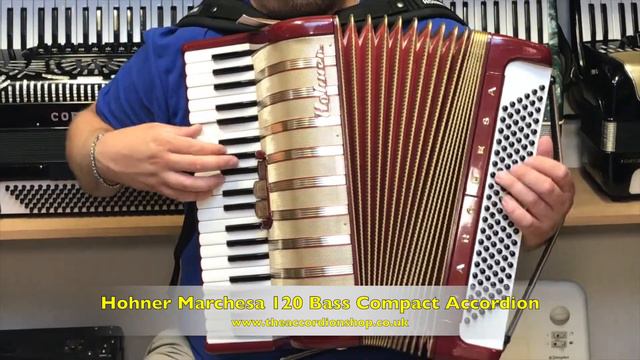 Hohner Marchesa 120 Bass Compact Accordion смотреть онлайн