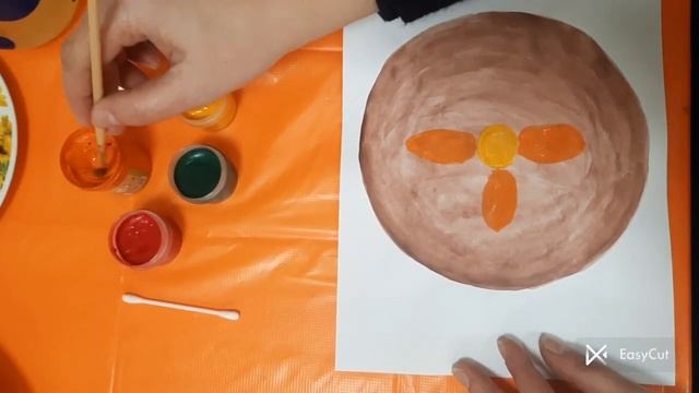 ОЗДО#197. Заняття з малювання "український посуд". Старша група смотреть онлайн