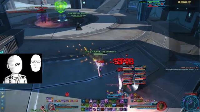SWTOR Lightning Sorcerer - Civil war, Lightning for everyone 5.4a PvP смотреть онлайн