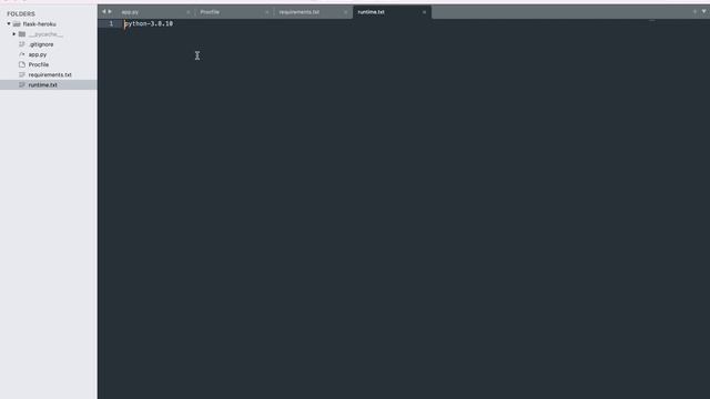 Как развернуть Flask-приложение на Heroku смотреть онлайн